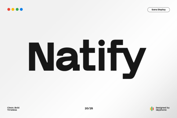Gc Natify Font - Featured Image