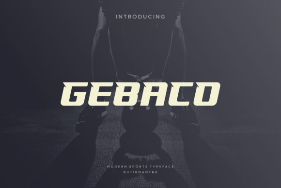 Gebaco Font - Featured Image