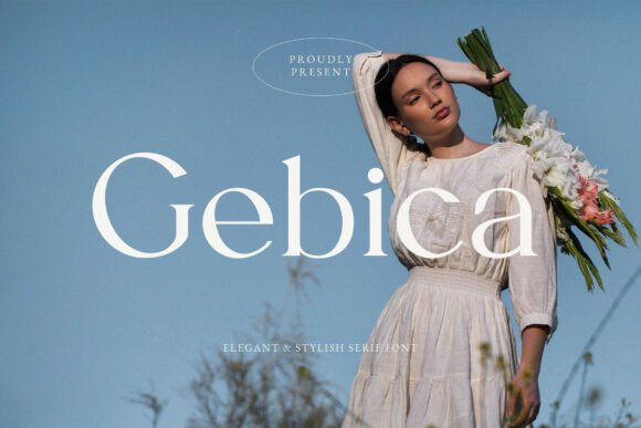 Gebica Font - Featured Image