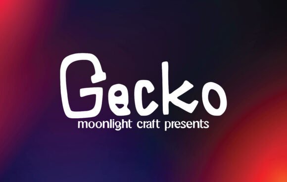Gecko Font - Featured Image