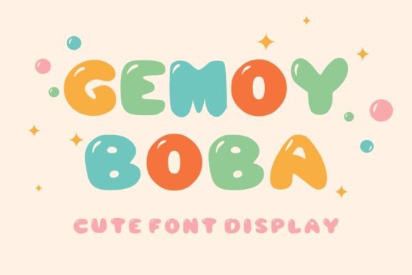 Gemoy Boba Font - Featured Image