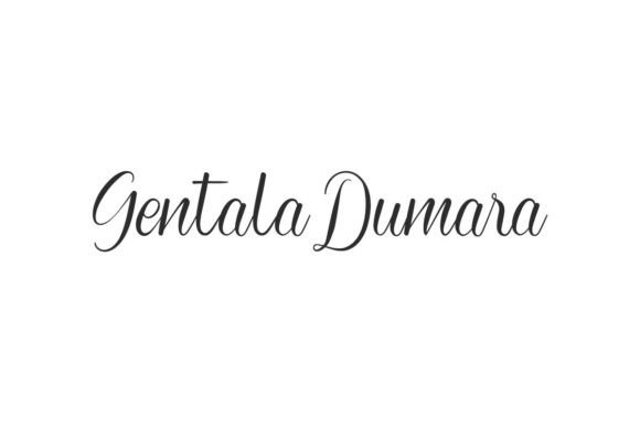 Gentaladumara Font - Featured Image
