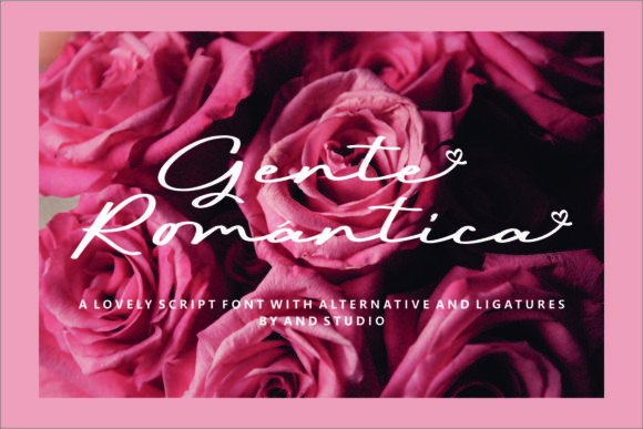 Gente Romantica Font - Featured Image