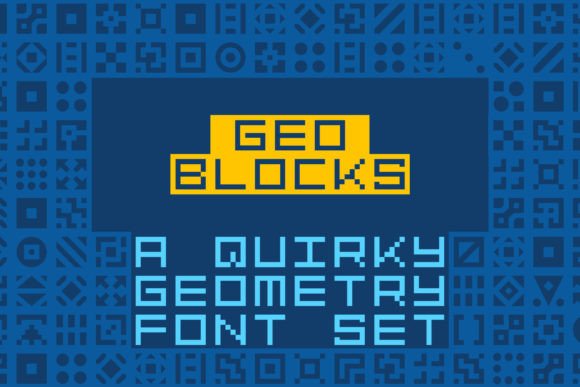 Geoblocks Font - Featured Image