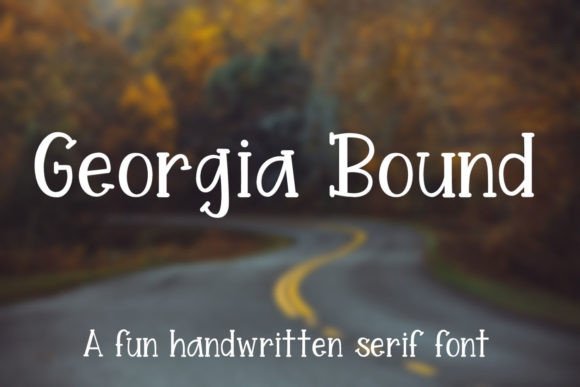 Georgia Bound Font - Featured Image