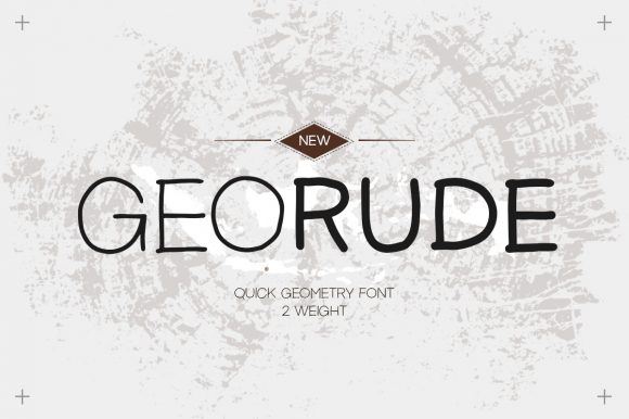 Georude Font - Featured Image