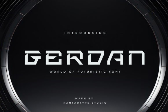 Gerdan Font - Featured Image