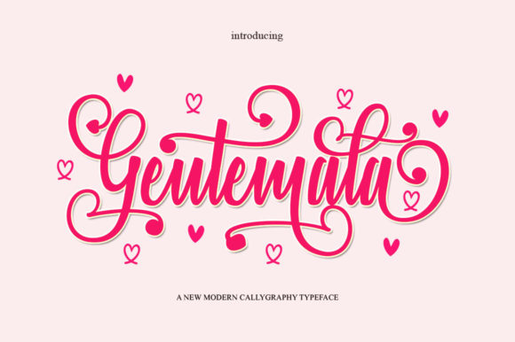 Geutemala Font - Featured Image