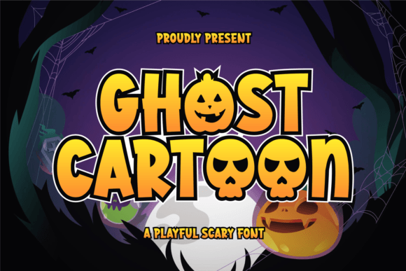 Ghost Cartoon Font - Featured Image
