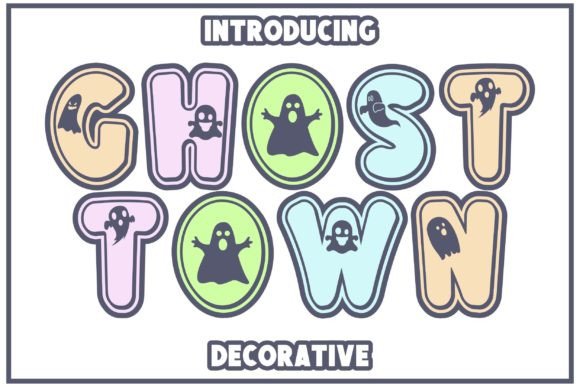Ghost Town Font - Featured Image