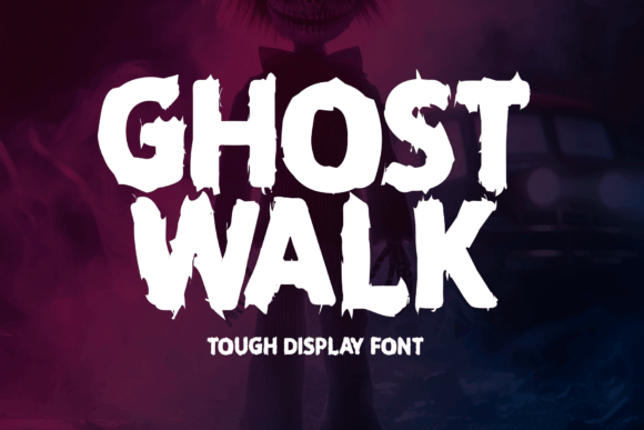 Ghost Walk Font - Featured Image