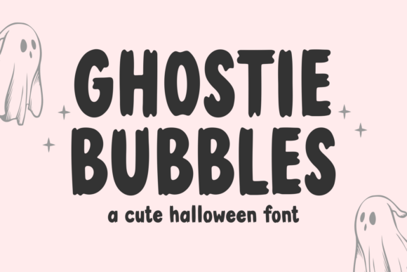 Ghostie Bubbles Font by Dreamink 7ntypes Font - Featured Image