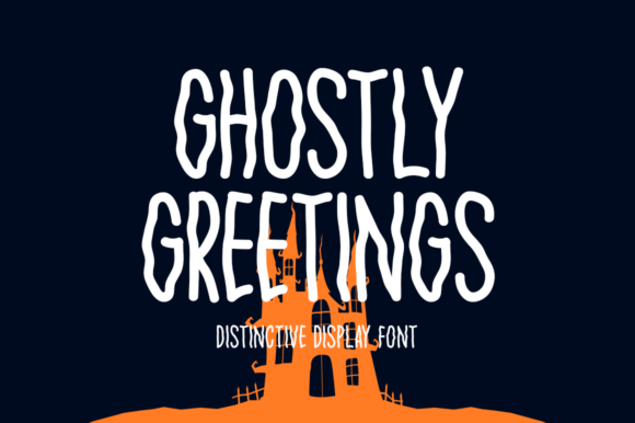 Ghostly Greetings Font - Featured Image