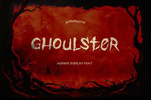 Ghoulster Font - Featured Image