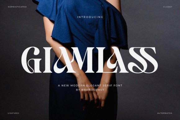 Giamlass Font - Featured Image