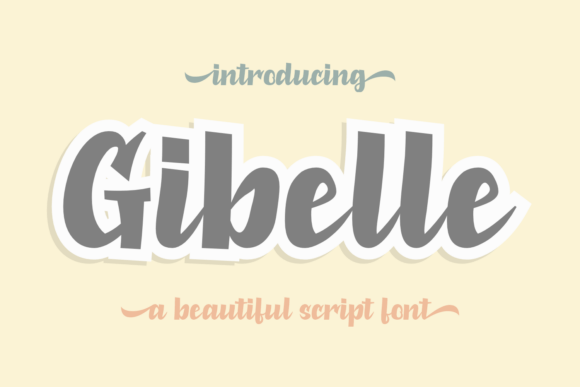 Gibelle Font - Featured Image