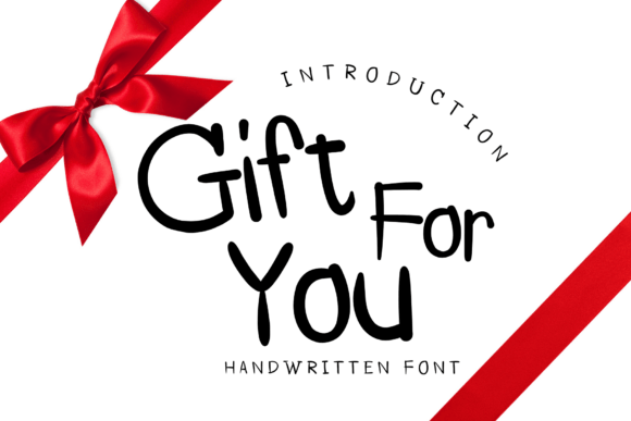 Gift for You Font - Featured Image