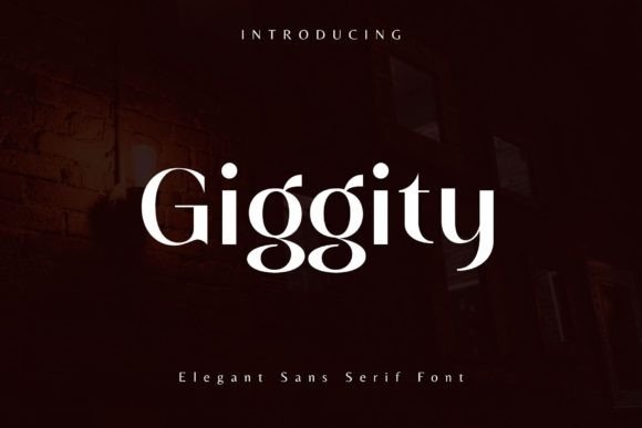 Giggity Font - Featured Image