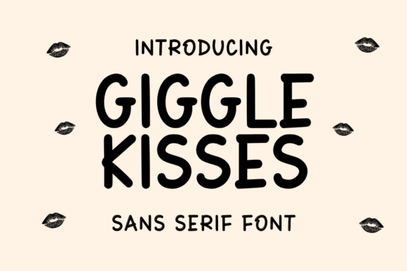 Giggle Kisses Font - Featured Image