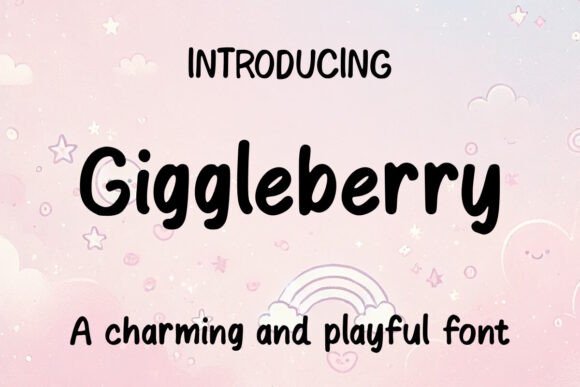 Giggleberry Font - Featured Image