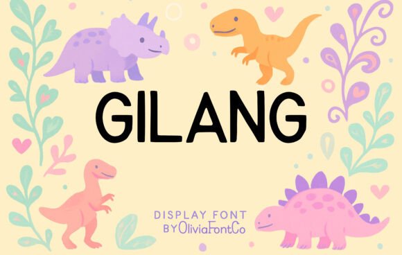 Gilang Font - Featured Image