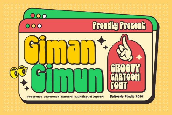 Giman Gimun Font - Featured Image