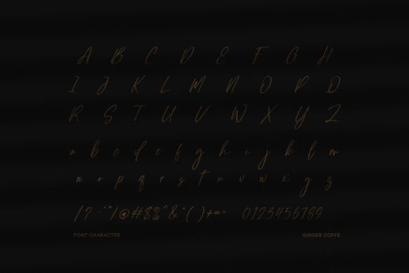 Ginger Coffe Font - Featured Image