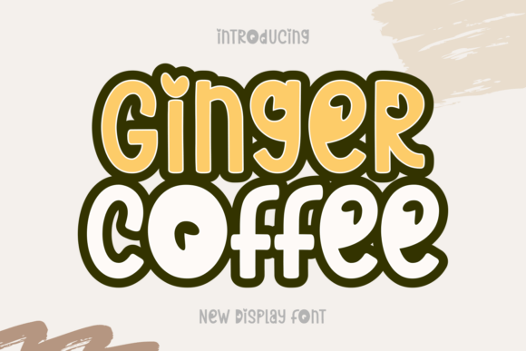 Ginger Coffee Font - Featured Image