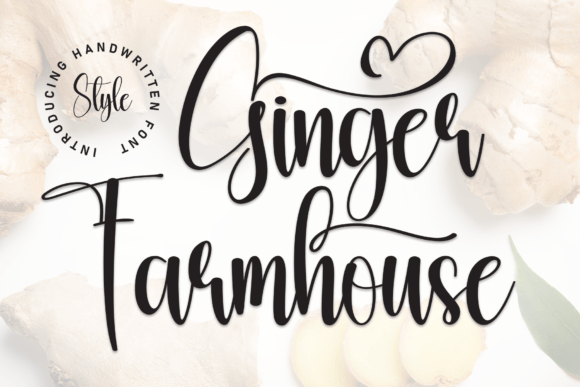 Ginger Farmhouse Font - Featured Image