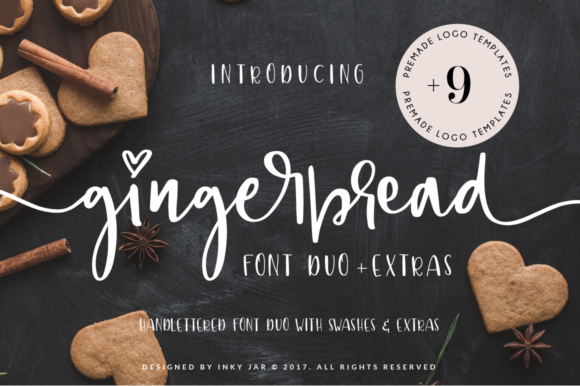 Gingerbread Duo Font - Featured Image