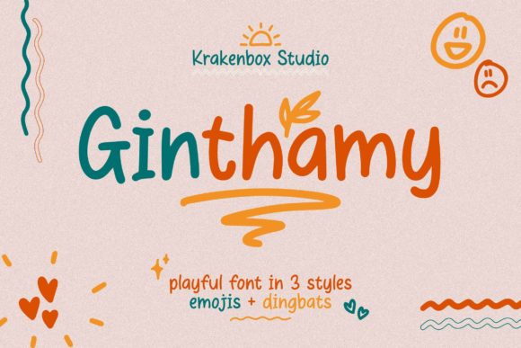 Ginthamy Font - Featured Image