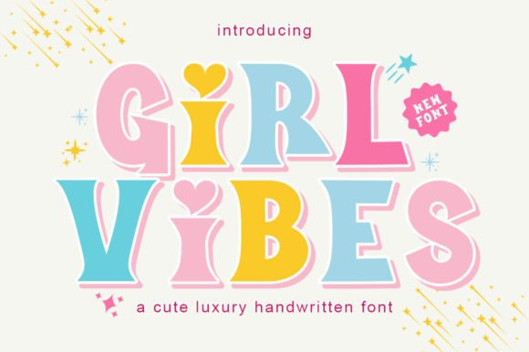 Girl Vibes Font - Featured Image