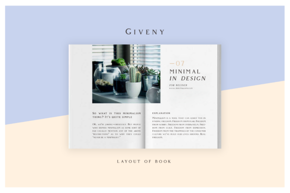 Giveny Font - Featured Image
