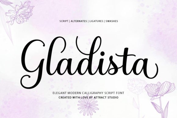 Gladista Font - Featured Image
