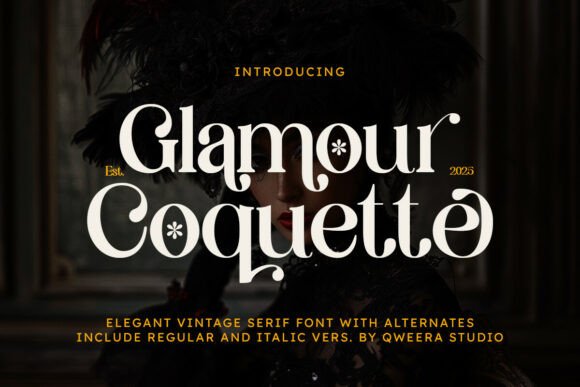 Glamour Coquette Font - Featured Image