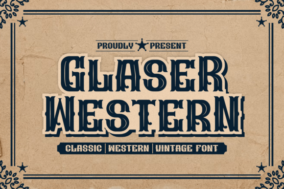 Glaser Western Font - Featured Image