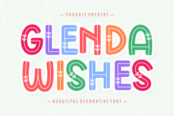 Glenda Wishes Font - Featured Image