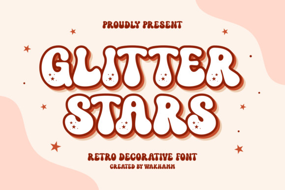 Glitter Stars Font - Featured Image