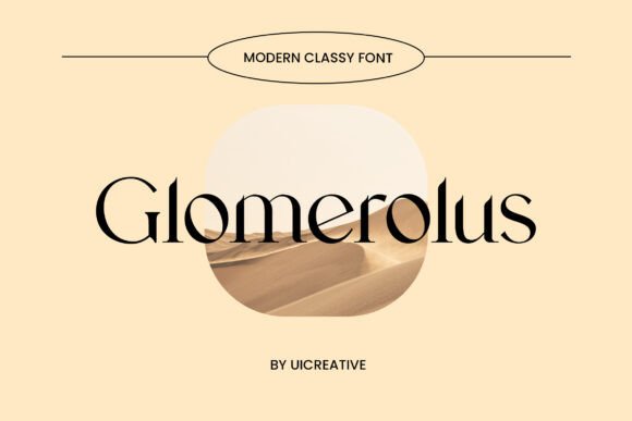 Glomerolus Font - Featured Image