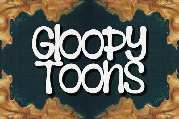 Gloopy Toons Font - Featured Image