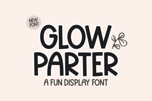 Glow Parter Font - Featured Image