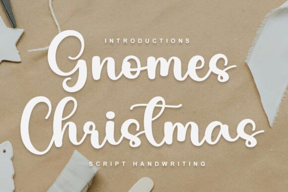 Gnomes Christmas Font - Featured Image