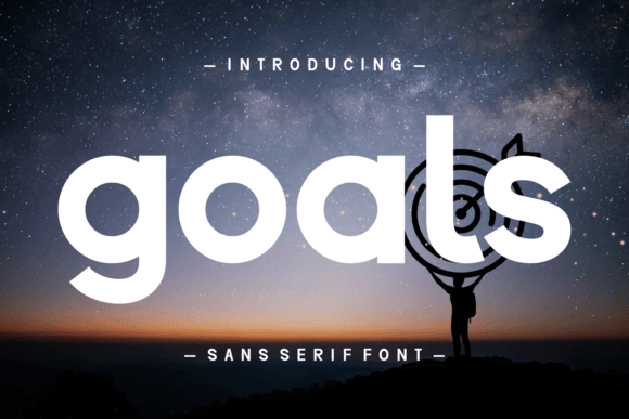 Goals Font - Featured Image