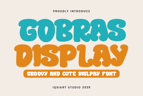 Gobras Display Font - Featured Image