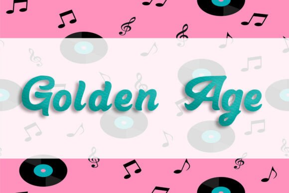 Golden Age Font - Featured Image