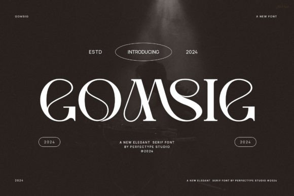 Gomsig Font - Featured Image