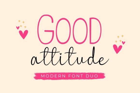 Good Attitude Font - Featured Image