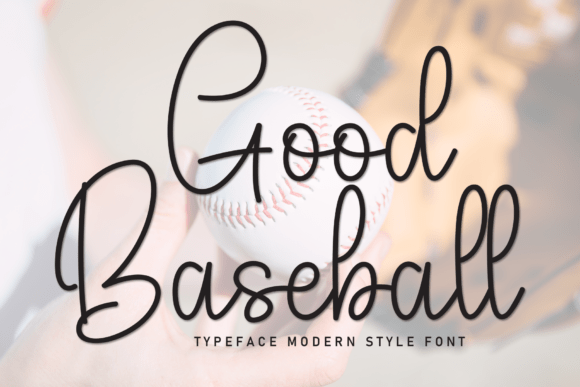 Good Baseball Font - Featured Image