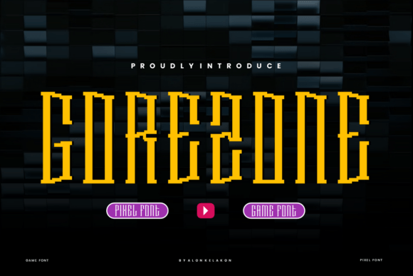 Gorezone Font - Featured Image