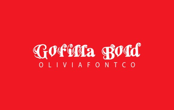 Gorilla Bold Font - Featured Image